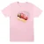 Disney Dames/Dames Cars Bliksem McQueen Katoenen Vriendje T-shirt (Baby Roze)