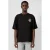 QS relaxed T-shirt met backprint zwart