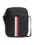 TOMMY HILFIGER Schoudertas  rood / zwart / wit