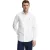 Wit hemd met slim fit en Rigby Go-logo