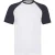 Fruit of the Loom Heren t-shirt honkbal met korte mouwen