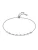 Heideman Armband ‘Alea’  zilver / transparant