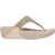 FitFlop Dames/Dames Lulu Glitz Toe Post Wedge Sandalen (Roze Goud)