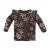 Z8 newborn longsleeve Vie met bloemenprint donkerbruin