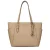 Michael Kors Beige Leren Schoudertas