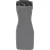 Diane Von Furstenberg Mackenzie jurk met versieringen in grijs polyester