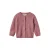 Wheat katoenen rechtvallend gebreid vest met cut-out – roze