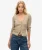 Essential top met Knopen en Lange Mouwen Grijs