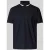 Christian Berg Men Poloshirt met korte knoopsluiting en logoprint