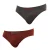 Pack-2 Unno Basic naadloze slips D05HG voor heren biedt goede beweeglijkheid en comfort
