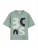 BOSS Shirt ‘T-shirt verde per bambino’  groen
