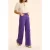 ICode Purple Wide-leg Jeans Alicia Ink