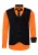 Shirt with vest and tie set of 3