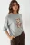 Geprinte Crew Neck Langmouw Sweatshirt
