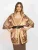 JIORO Oversized vest ‘BAROQUE FLOWERS’  gemengde kleuren