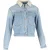 Isabel Marant Etoile Eindeloze Camden Jas in Blauwe Katoenen Denim
