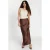 Bruuns Bazaar viscose maxirok – bruin