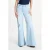 POM Amsterdam high waist flared jeans light blue denim
