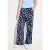Cecil Dames Culotte-broek met patroon in Blauw