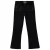 Mango Kids corduroy flared broek met studs – zwart