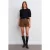 Hoog-Waisted Crêpe Tailored Shorts