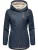 Ragwear Winterjas ‘Gordon’  ecru / navy