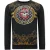 Tony Backer Sweater met print snake skull