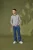 ONLY & SONS JUNIOR loose fit jeans medium blue denim