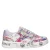 Mustang leren sneakers lila/wit