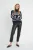 Pullover Oversize fit blue white