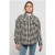 Urban Classics Ladies Aop Sherpa Overshirt Blackhoundstooth