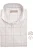 John Miller Overhemd beige, Ruit