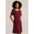 WE Fashion korte jurk – donkerrood