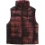 Belstaff Abstract Laurel Lava Red Gilet Donsjas