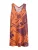 Next Jurk  lila / oranje