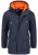 INDICODE JEANS Winterparka  navy / gemengde kleuren / oranje