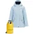 Schmuddelwedda Anorak + Tagesrucksack – SET Meisjes ijsblauw
