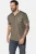 Jan Vanderstorm +FIT Collectie T-shirt GODBERT Plus Size kaki