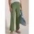 Cecil Dames Wide Leg Broek met gestructureerde strepen in Groen
