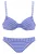 VIVANCE Bikini  royal blue/koningsblauw / wit