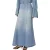 Lois Rohan maxi wilson skirt bleach