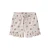 LIL’ ATELIER MINI regular gebloemde casual short lichtroze