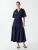 Willa Blousejurk ‘EFFIE DRESS’  navy