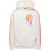 Palm Angels Sprayed Palm Tree Design White Hoodie
