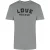 Love Moschino Heren Vet Logo T-Shirt (Grijs)