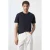 Mango Man slim fit T-shirt – marineblauw