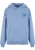 Miss Tee Sweatshirt ‘Good Vibes Bow’  blauw / duifblauw / wit