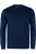 Kronstadt Carlo Sweatshirt ronde hals marine, Effen