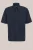 WE Fashion – Heren regular fit overhemd van piquéjersey – Regular fit – Donkerblauw – Katoen –