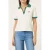 FILA Belfort Relaxed Johnny Collar Towelling Top Egret-posy Green